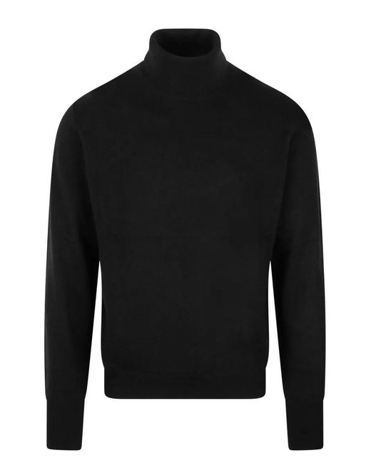 Drumohr Turtleneck Sweater in Black für Herren
