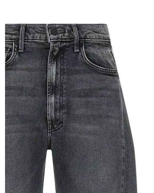 Mother Gray The Half Pipe Flood' Jeans
