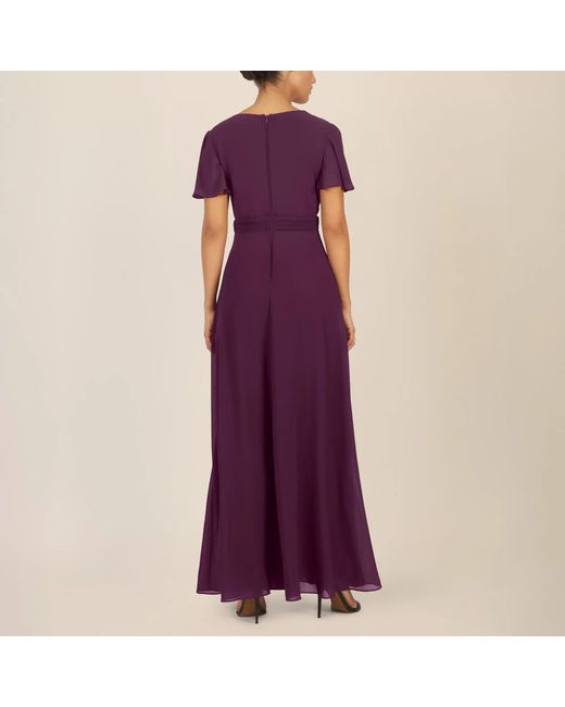 Apart Purple Chiffonoverall