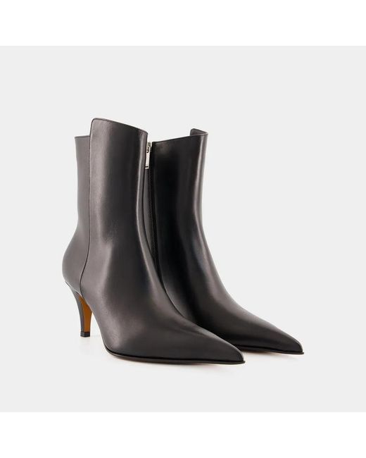 Alexander McQueen Black Stiefel