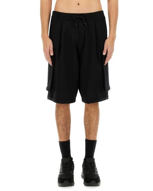 DSquared² "Balloon" Cargo Bermuda Shorts in Black für Herren