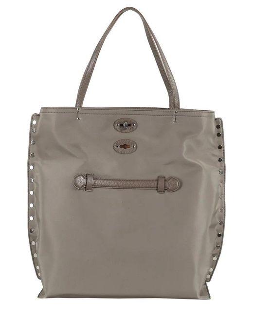 Zanellato Gray Shopper & Totes