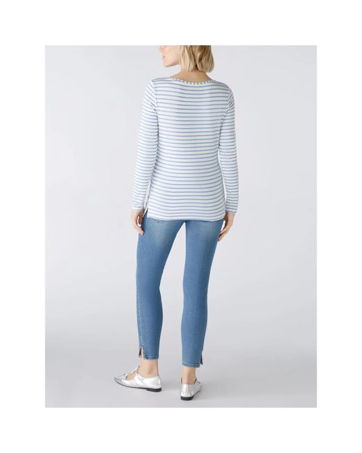Ouí Blue Langarmshirt Sumiko