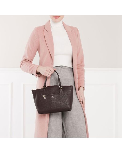 Coach Polished Leather Prairie Satchel Bag Oxblood In Purple Lyst - Coach Prairie Pebble Leather Satchel Bag Oxblood Coach Polished Leather Prairie Satchel Bag Oxblood In Purple Lyst - Coach Prairie Pebble Leather Satchel Bag Oxblood