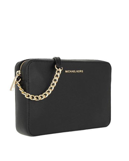 michael kors jet set crossbody gold
