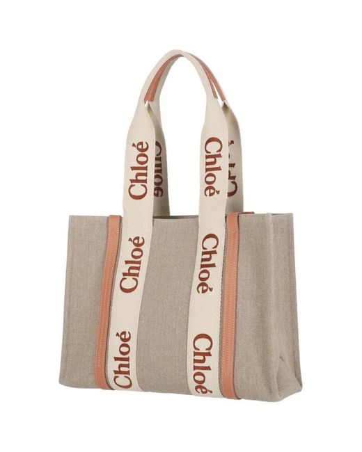 Chloé Natural Shopper & Totes