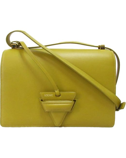 Loewe Green Hobo Bags