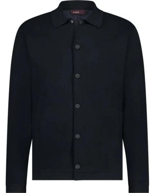 Aeden Nobis Knit Over Jacket Night Sky Bl in Blue für Herren