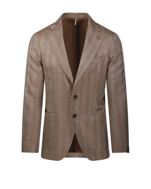 Santaniello Tailored Jacket in Brown für Herren