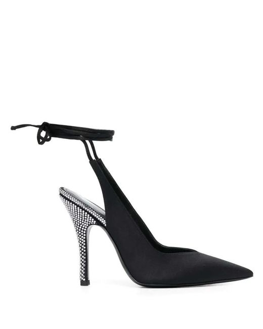 The Attico Black Hohe Schuhe