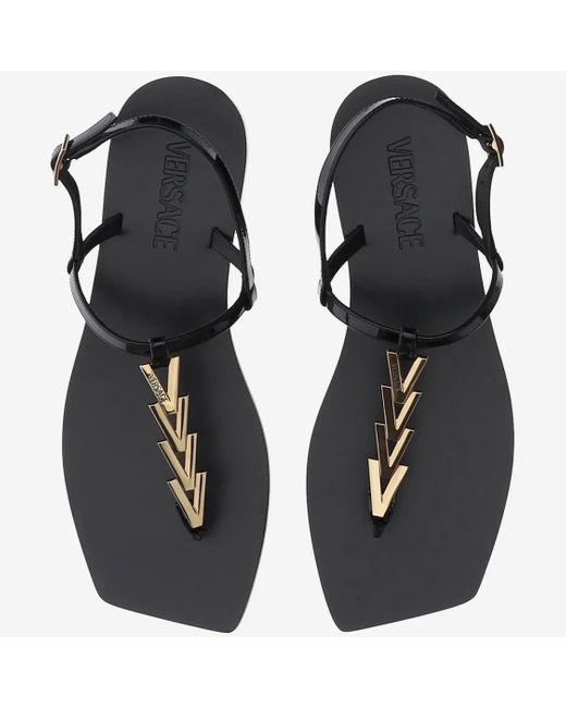 Versace Brown Sandalen