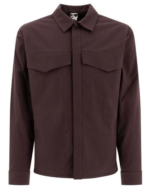 GR10K "Alpha" Overshirt in Brown für Herren