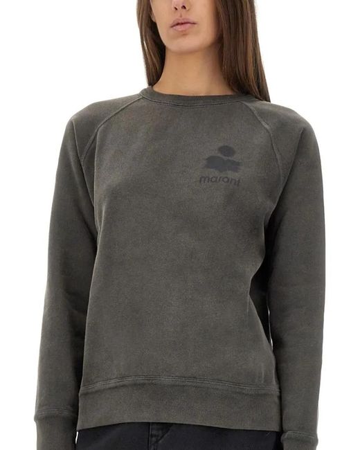 Isabel Marant Gray "Milla" Sweatshirt