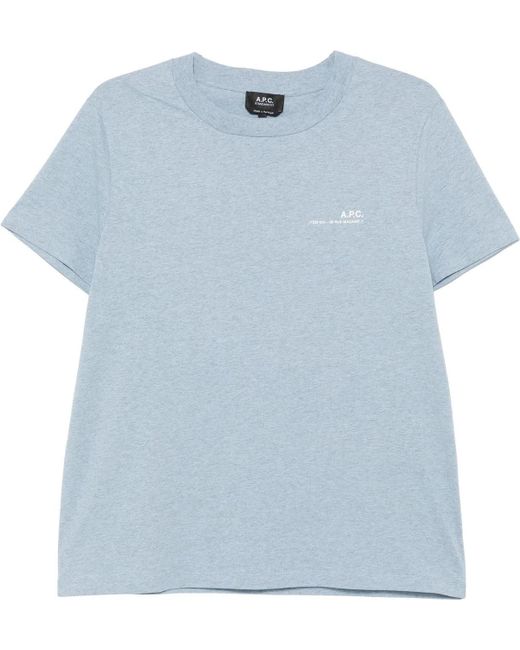 A.P.C. T-Shirts And Polos in Blue für Herren