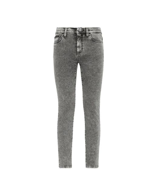 Philipp Plein Gray Jeans Skinny Fit