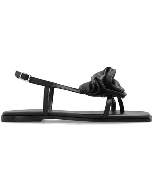 Vic Matié Black Sandalen