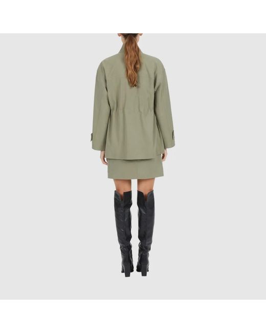 MARC AUREL Green Jacke