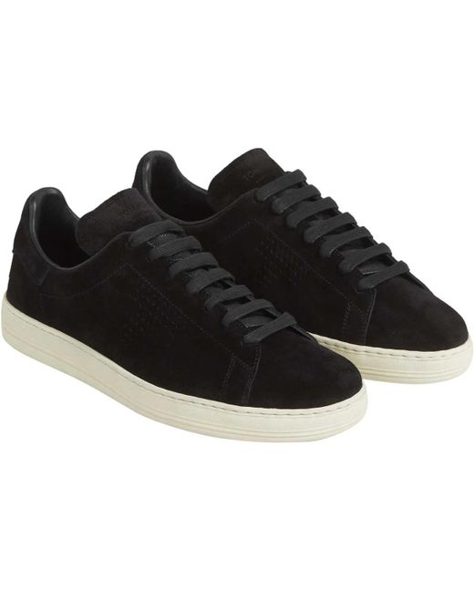 Tom Ford Low-Top Sneaker in Black für Herren