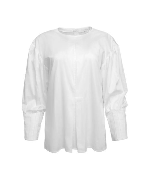 Helene Galwas White Bluse Edelfa