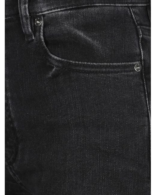 FRAME Black Le Sleek Straight Jeans