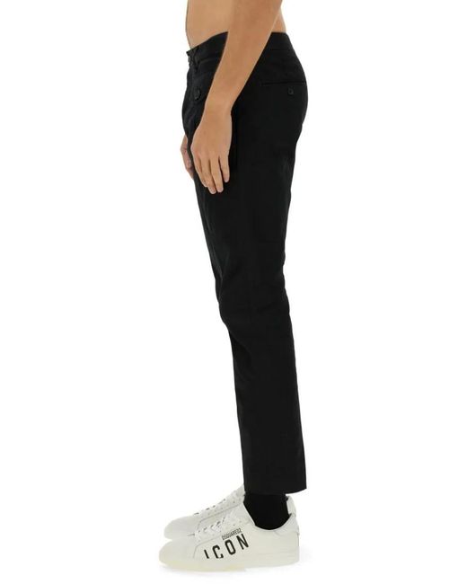 DSquared² "Ranger Chino" Pants in Black für Herren