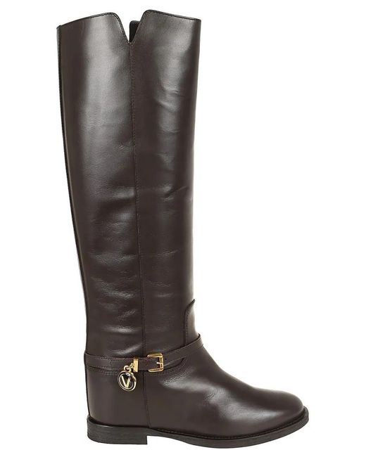 Via Roma 15 Brown Stiefel