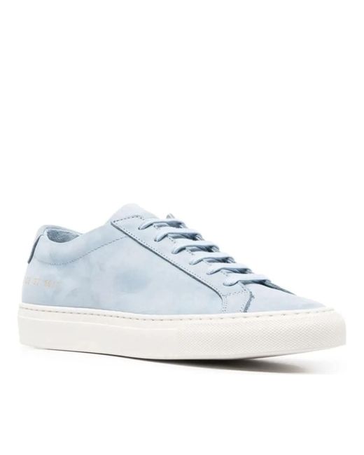 Common Projects Blue Low-Top Sneaker