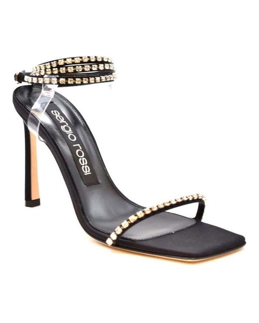 Sergio Rossi Metallic Sandalen