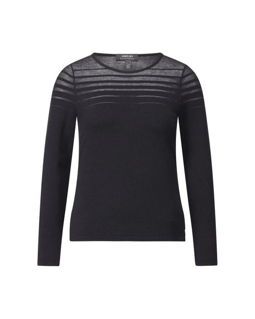 Marc Cain Blue Pullover