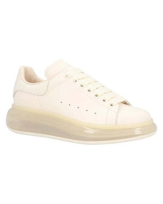 Alexander McQueen White Low-Top Sneaker
