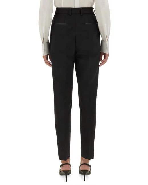 Dolce & Gabbana Black Tailored Tuxedo Pants