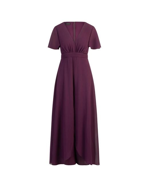 Apart Purple Chiffonoverall