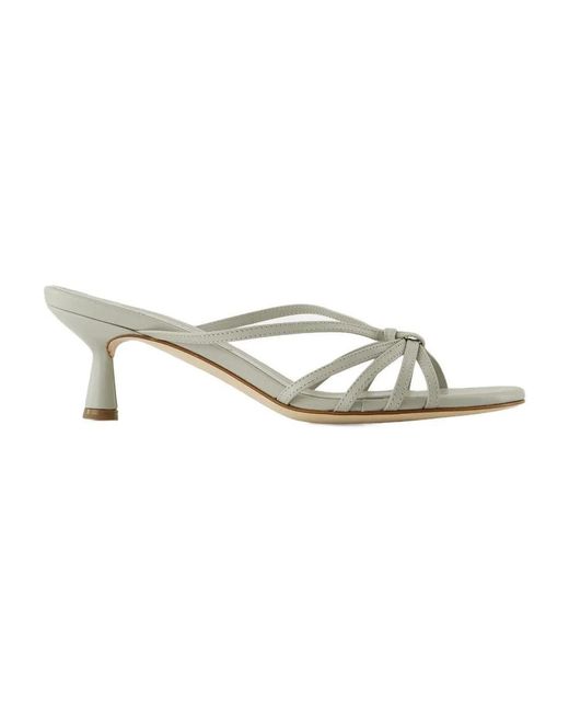 Aeyde Metallic Sandalen
