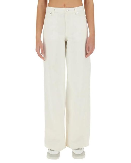 A.P.C. White "Elisabeth" Jeans