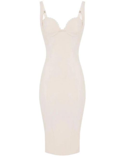 Elisabetta Franchi Black Dresses Burro