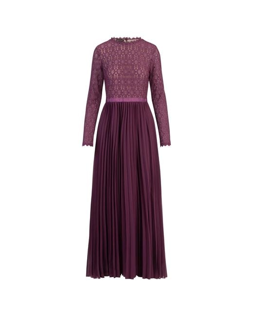 Apart Purple Abendkleid