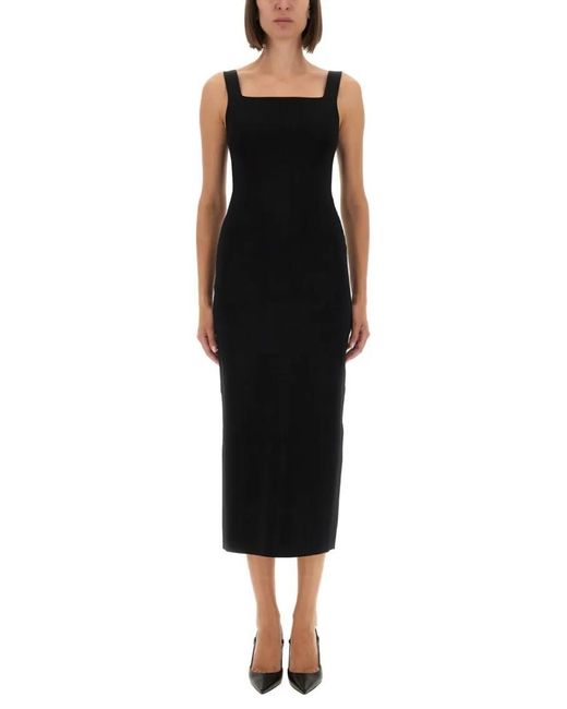 Khaite Black "Dixi" Dress