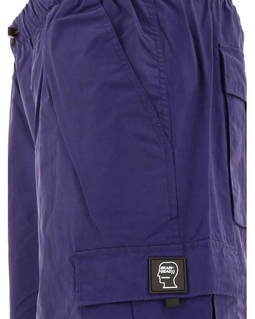 Brain Dead "Flight" Trousers in Blue für Herren