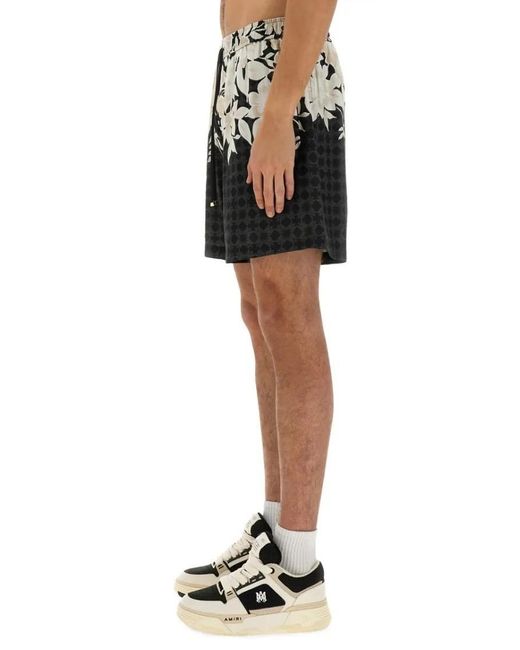 Amiri "Garden" Bermuda Shorts in Black für Herren