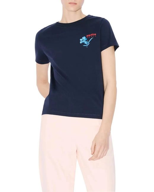 KENZO Blue T-Shirts And Polos
