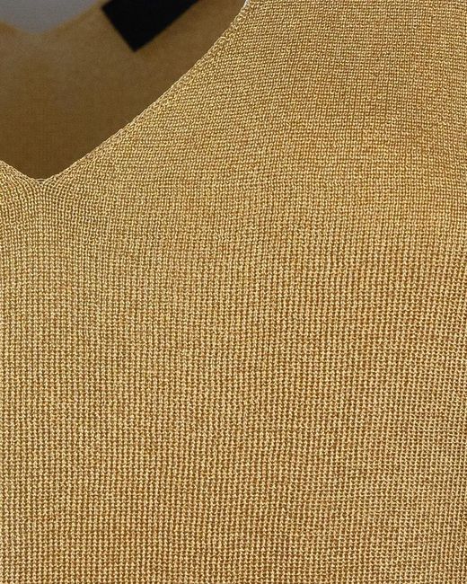 Liu Jo Natural Sweaters Golden