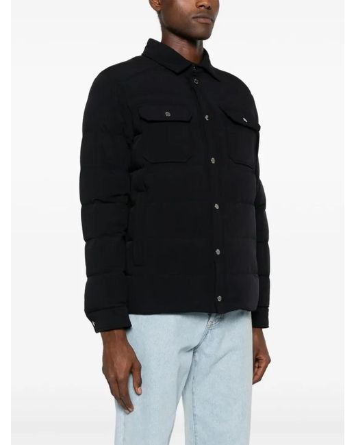 Moorer Midnight Feather Down Jacket in Black für Herren