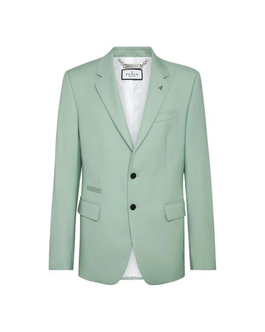 Philipp Plein Blazer Regular Fit in Green für Herren