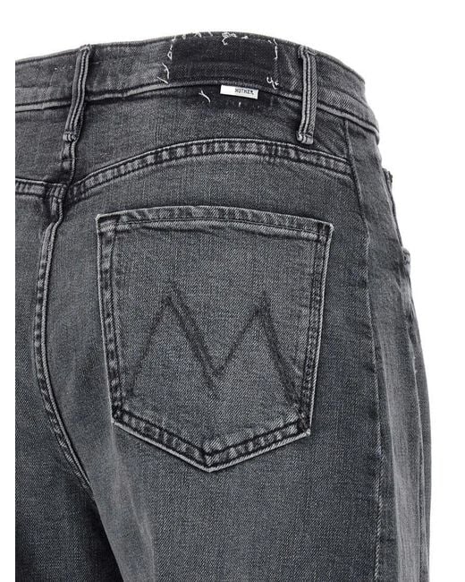 Mother Gray The Half Pipe Flood' Jeans