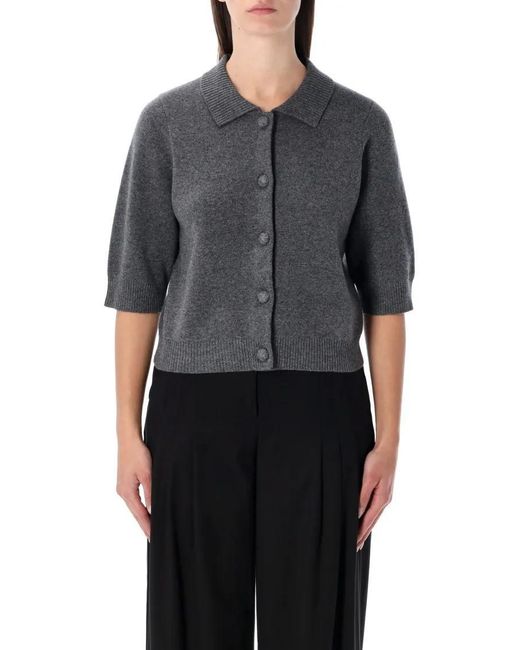 THE GARMENT Gray Como Short Cardigan