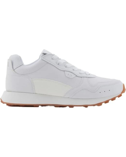 ARMANI EXCHANGE Black Low-Top Sneaker
