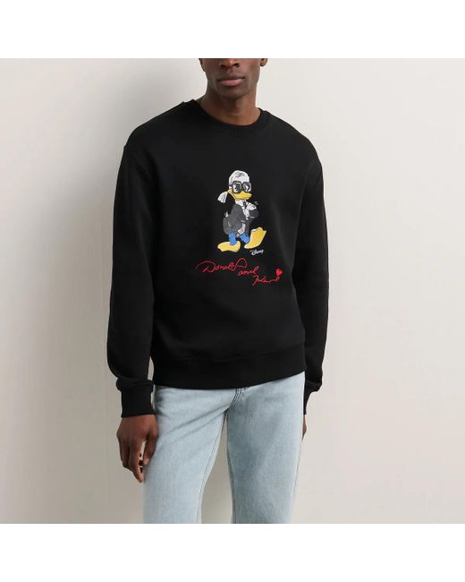 Karl Lagerfeld Disney X Kl Sweatshirt in Black für Herren