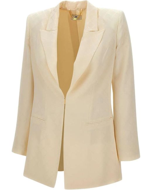 Elisabetta Franchi Natural Jackets