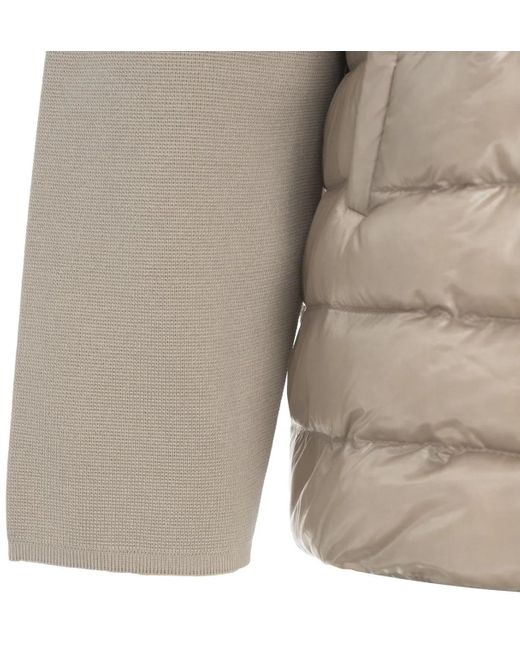 Herno Natural Quilted Down Jacket