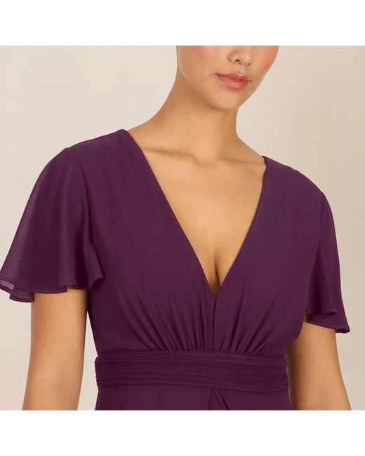 Apart Purple Chiffonoverall
